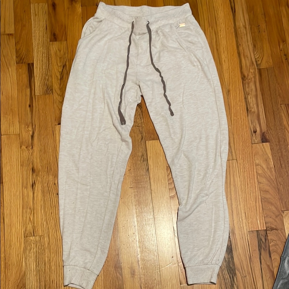 Love to Lounge Beige Jogger Style Pajama Pants